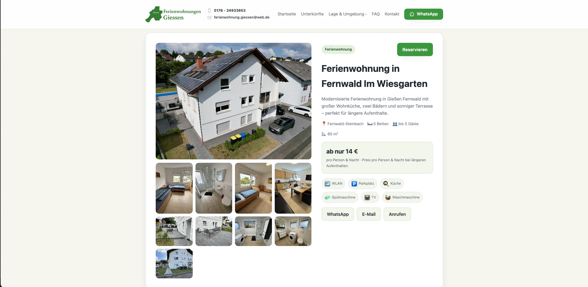 Monteur und Ferienwohungen – Bild
