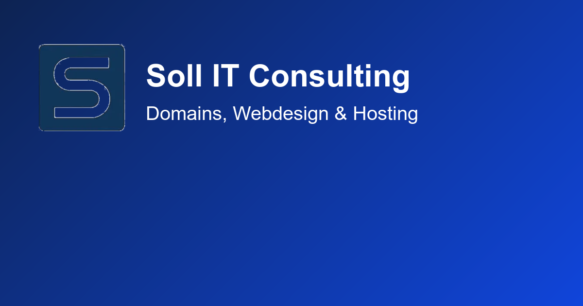 Soll IT Consulting Platzhalterbild für Andreas Soll
